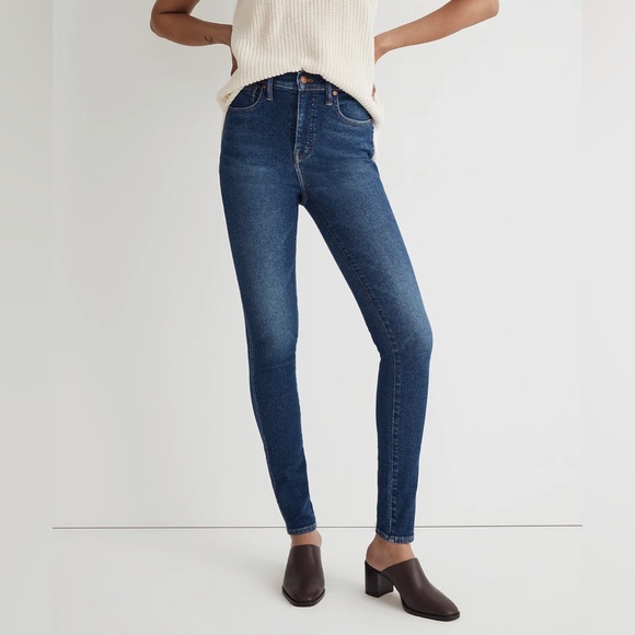 Madewell 10” High-Rise Skinny Jeans - Picture 2 of 12